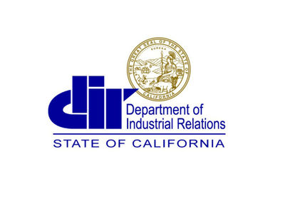 State of California Department of Industrial Relations (PRNewsfoto/Department of Industrial Relatio)