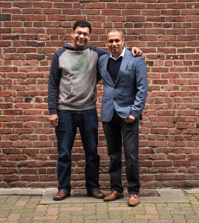 KenSci Co-Founders - Left; Ankur Teredesai, CTO and Right; Samir Manjure, CEO