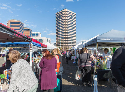 U-Haul International invites the public and neighboring Phoenix businesses to the monthly Midtown Farmers Market, now in its second year of offering a vibrant shopping setting while supporting Arizona's farmers and entrepreneurs.