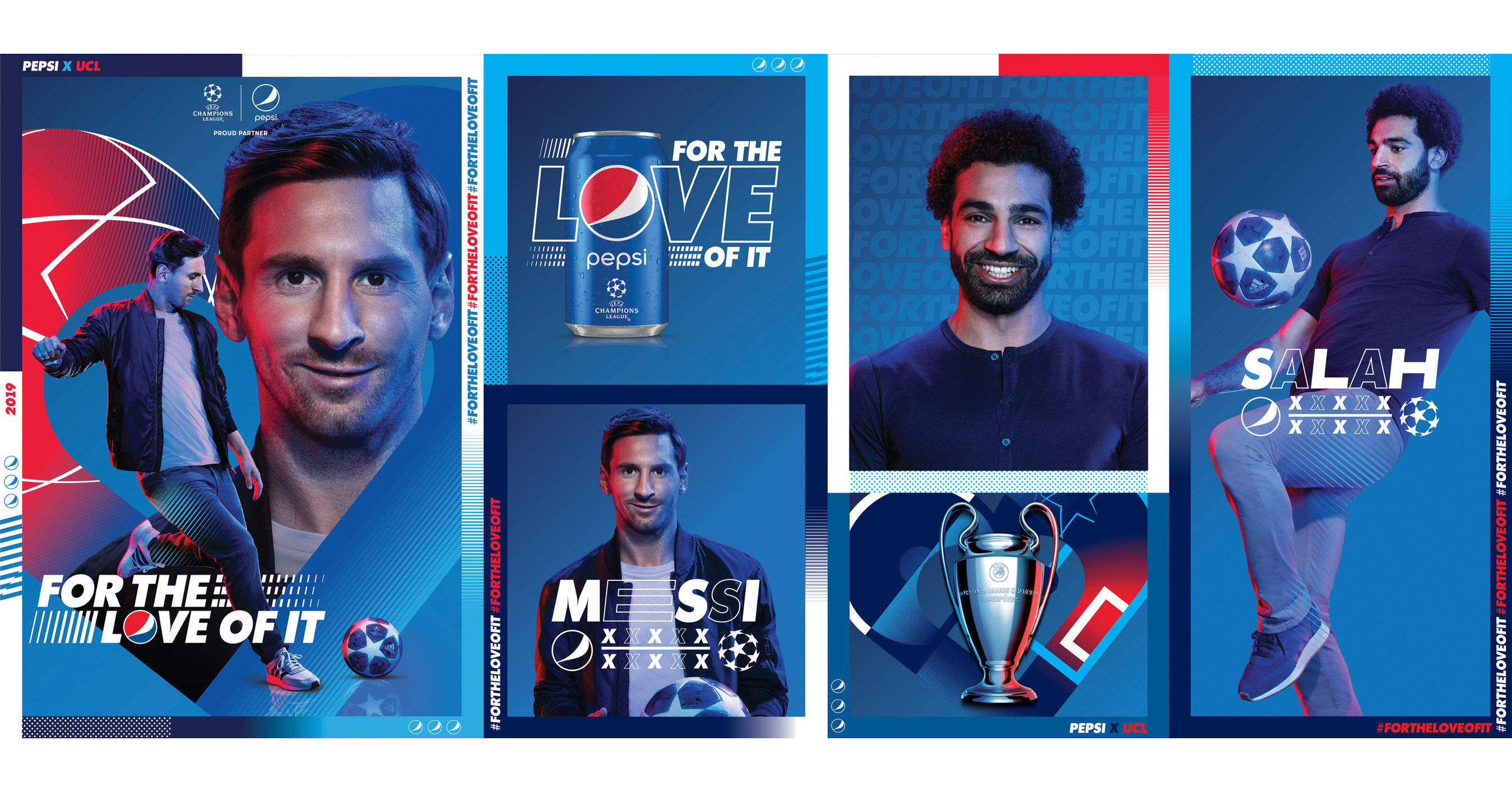 Leo Messi y Mohamed Salah se lo juegan todo Por Amor a Pepsi®