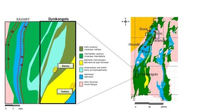 Figure 1.Location Map (CNW Group/SEMAFO)