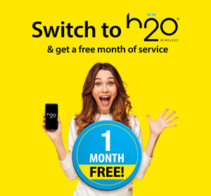 h2o® Wireless Free Month Promotion