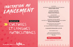 Invitation - Lancement de l'Initiative Cultures et Langues autochtones