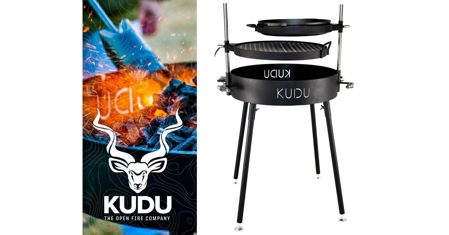 A Culinary Adventure The KUDU Open Fire Cooking System
