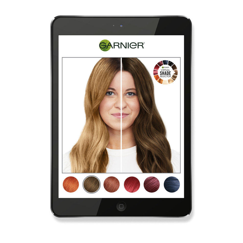  Garnier  Unveils First To Market Digital Hair  Color  