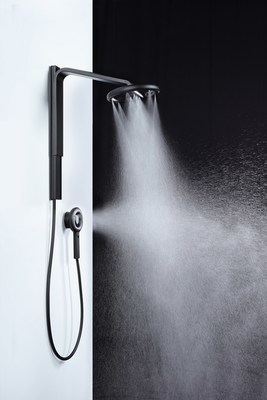 Moen collaborates with Nebia to launch the Nebia Spa Shower 2.0 on Kickstarter February 12. The Nebia Spa Shower 2.0 saves 65 percent of water compared to a conventional shower.