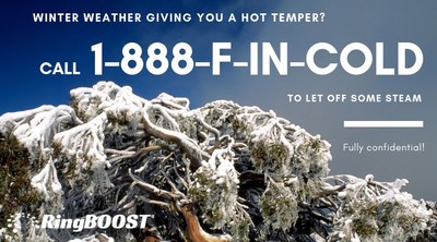 Cold Weather "Rant Line" Launched to Ease the Stress of Frigid Temps