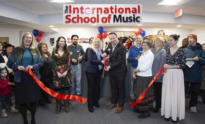 International School of Music opens new location in Potomac. Ribbon cutting With Montgomery County Council Member Andrew Friedson and the Rockville Chamber of Commerce.  Festivities included activities for the whole family: live music, refreshments, school tours of the new custom-designed 5,300 square foot Potomac facility, lesson demos, face-painting, strolling magician and special on-site promotions. 