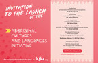 CANCELLED : Invitation - Launch of the Aboriginal Cultures and Languages Initiative