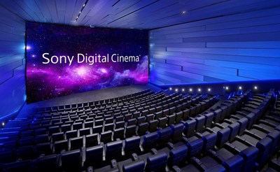 Sony Digital Cinema Premium Large-format Auditorium (simulated image)