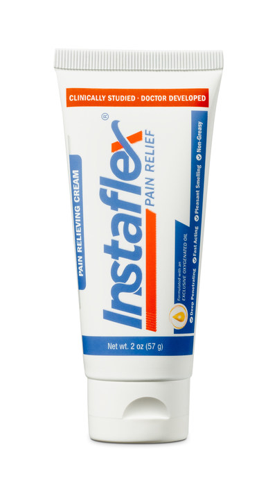 New Instaflex Pain Cream is doctor-developed, clinically studied, and formulated with an exclusive, patented oxygenated oil