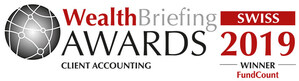 FundCount Named Best Client Accounting and Best Client Reporting Solution at the WealthBriefing Swiss Awards 2019