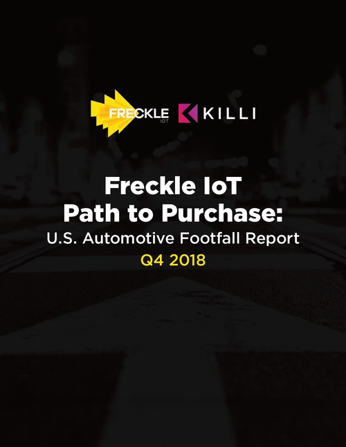 Freckle IoT and Killi launch Q4 2018 Footfall Report for U.S. and Canadian Markets