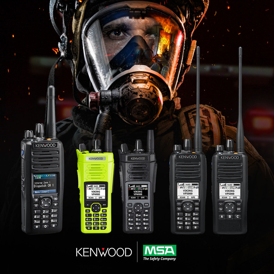 MSA and JVCKENWOOD Team Up to Offer Firefighters Improved Voice Communication Capabilities:  MSA’s industry-leading G1 Breathing Apparatus now Bluetooth® compatible with Kenwood Portable Radios