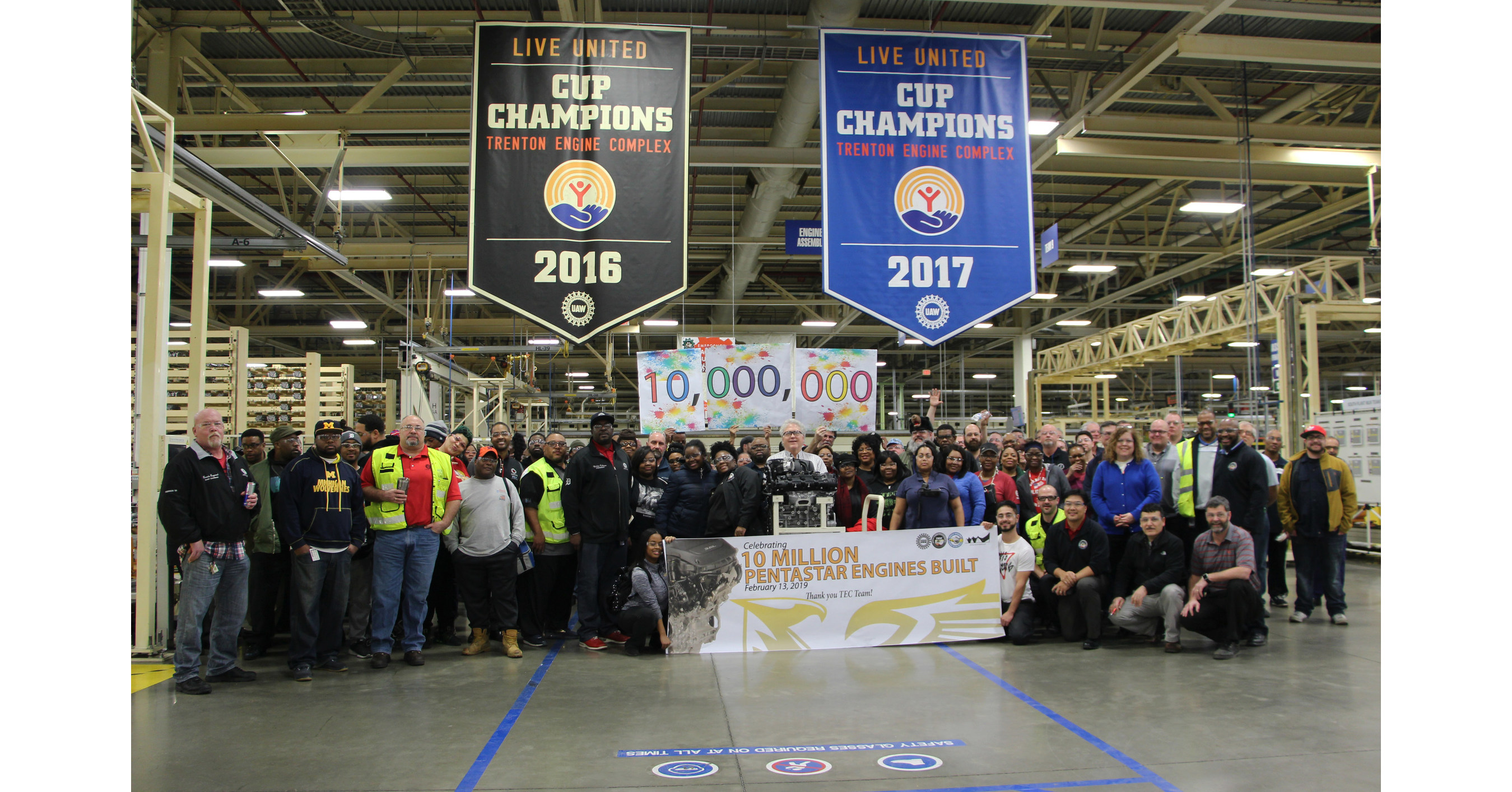 FCA Pentastar Production Hits 10 Million