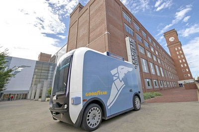 Goodyear has added an Olli, an autonomous shuttle from Local Motors, to its vehicle testing fleet.