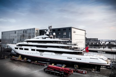 Oceanco Launches 90m/295ft (Y716) DreAMBoat 