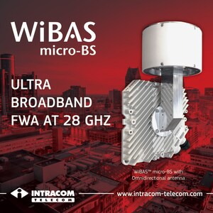 Intracom Telecom Launches New MW Radio for Ultra-Broadband Fixed Wireless Access Networks