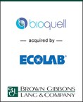 BGL Announces the Sale of Bioquell to Ecolab