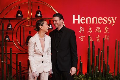 Actress Jamie Chung and husband, actor Bryan Greenberg, attend Hennessy's 