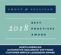 Frost &amp; Sullivan Awards DealerSocket for its Comprehensive Suite of Software Solutions for the Automotive Retailing Market