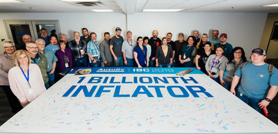 With 30 years of production and saving lives, the team at Autoliv Brigham City celebrates the production of its one billionth inflator.  February 14, 2019