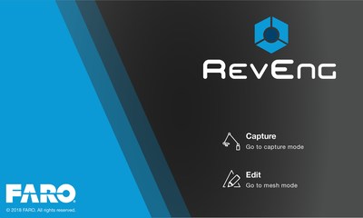 FARO RevEng Software provides users with a single solution to capture color point clouds and edit mesh quickly and efficiently. FARO RevEng Software provides users with a single solution to capture color point clouds and edit mesh quickly and efficiently.