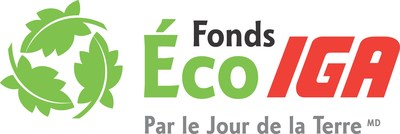 Logo : Fonds co IGA par le Jour de la Terre (Groupe CNW/Fonds co IGA)