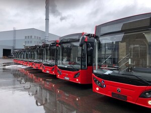 Temsa lieferte 25 umweltfreundliche Busse nach Kaunas