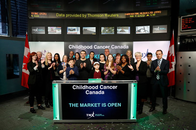 Childhood Cancer Canada Opens the Market (CNW Group/TMX Group Limited)