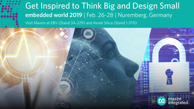 Maxim Integrated empowering design innovation at embedded world 2019