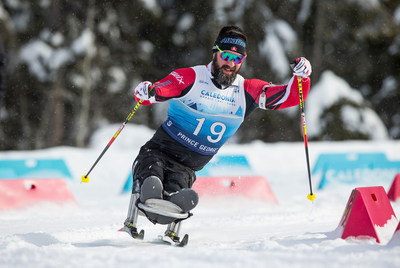 Collin Cameron captured his first world championship medal with a silver in the men's 12.5-kilometre biathlon sit-skiing event. PHOTO: Canadian Paralympic Committee (CNW Group/Canadian Paralympic Committee (Sponsorships))
