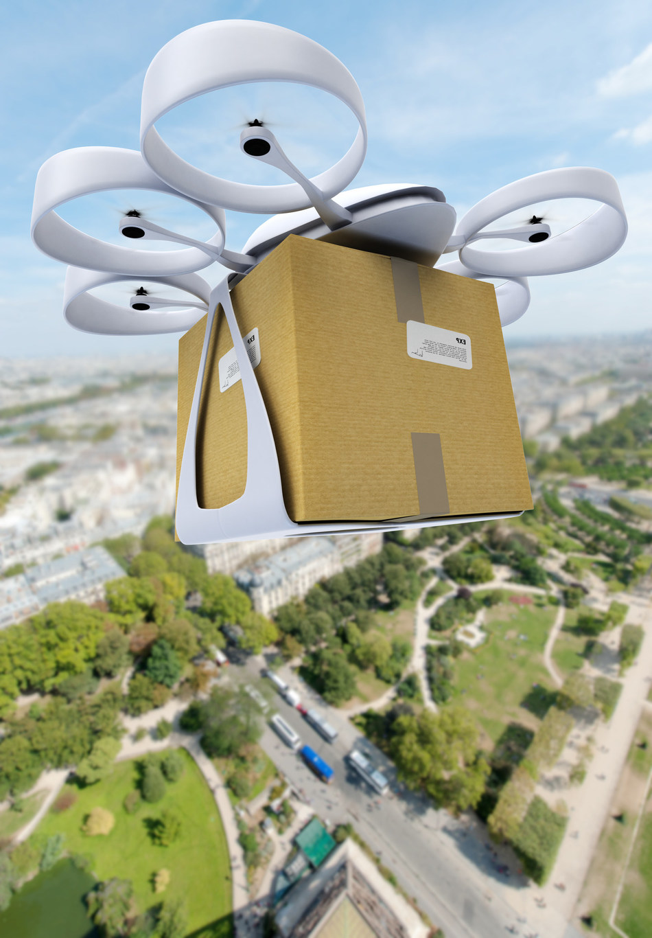 Commercial drone delivery