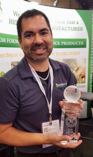 Superior Supplement Manufacturing Presented With the Prestigious DOW Packaging Silver Award for Innovation