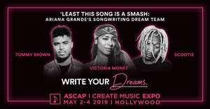 Music Creators Behind The Year's Chart-Toppers, Grammy Winners And Platinum Hits Set To Inspire At ASCAP "I Create Music" EXPO 2019: Ariana Grande-Collaborators Tommy Brown, Victoria Monet And Charles Anderson; 2019 Grammy 'Best R&amp;B Song' Winner Joelle James; Latin Grammy Producer Of The Year Linda Briceño (Ella Bric); #1 Country Songwriters Ashley Gorley, Jon Nite And Darrell Brown + Many More