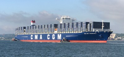 PORT TAMPA BAY WELCOMES NEW CMA CGM CONTAINER SERVICE