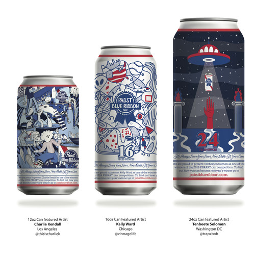 Pabst Blue Ribbon Reveals Winners For 2019 Art Can Contest