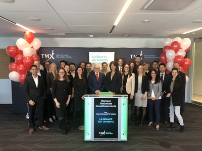 National Bank Investments Inc. Opens the Market (CNW Group/TMX Group Limited)