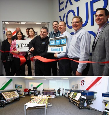 The Epson Certified Solution Center located at the Digital Technology Group in Tampa, Fla. offers an immersive, customized experience for potential customers to gain hands-on experience with the Epson professional printing portfolio of dye-sublimation, signage, photography, and direct-to-garment solutions.
