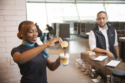 New Alaska Lounge at T2 at SFO to feature Starbucks coffee and a barista station