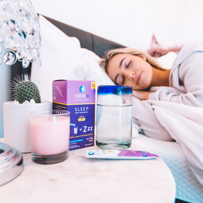 Liquid I.V. Sleep has been clinically tested and shown to get more Melatonin and L-Theanine into the bloodstream after just 15 minutes, compared to a leading competitor.