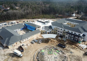 Construction Advances at Watercrest Columbia Assisted Living and Memory Care