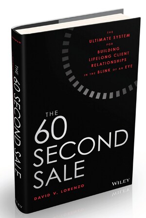 Axiom Business Book 2019 Awards Gold Medal to 'The 60-Second Sale' by Dave Lorenzo
