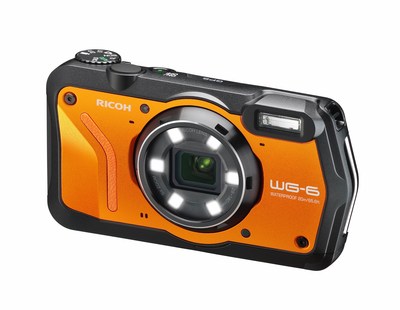 Ricoh Imaging Americas Corporation today announced the RICOH WG-6, a compact, waterproof and shockproof digital camera that produces super high-resolution photos and 4K video. Equipped with a 5x optical zoom lens with 28mm wide-angle coverage and a large, wide-frame LCD monitor, the new, top-of-the-line model in the rugged WG series makes it easy to capture a range of images – from eye-catching close-ups to sweeping landscapes – in the most extreme conditions.