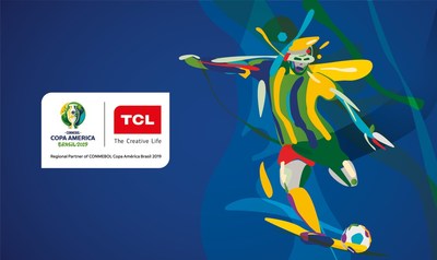 TCL anuncia nova parceria com a CONMEBOL Copa América Brasil 2019