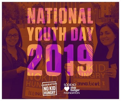Sodexo Stop Hunger Foundation and Generation No Kid Hungry Celebrate Young People Tackling Childhood Hunger on #NationalYouthDay, February 21.