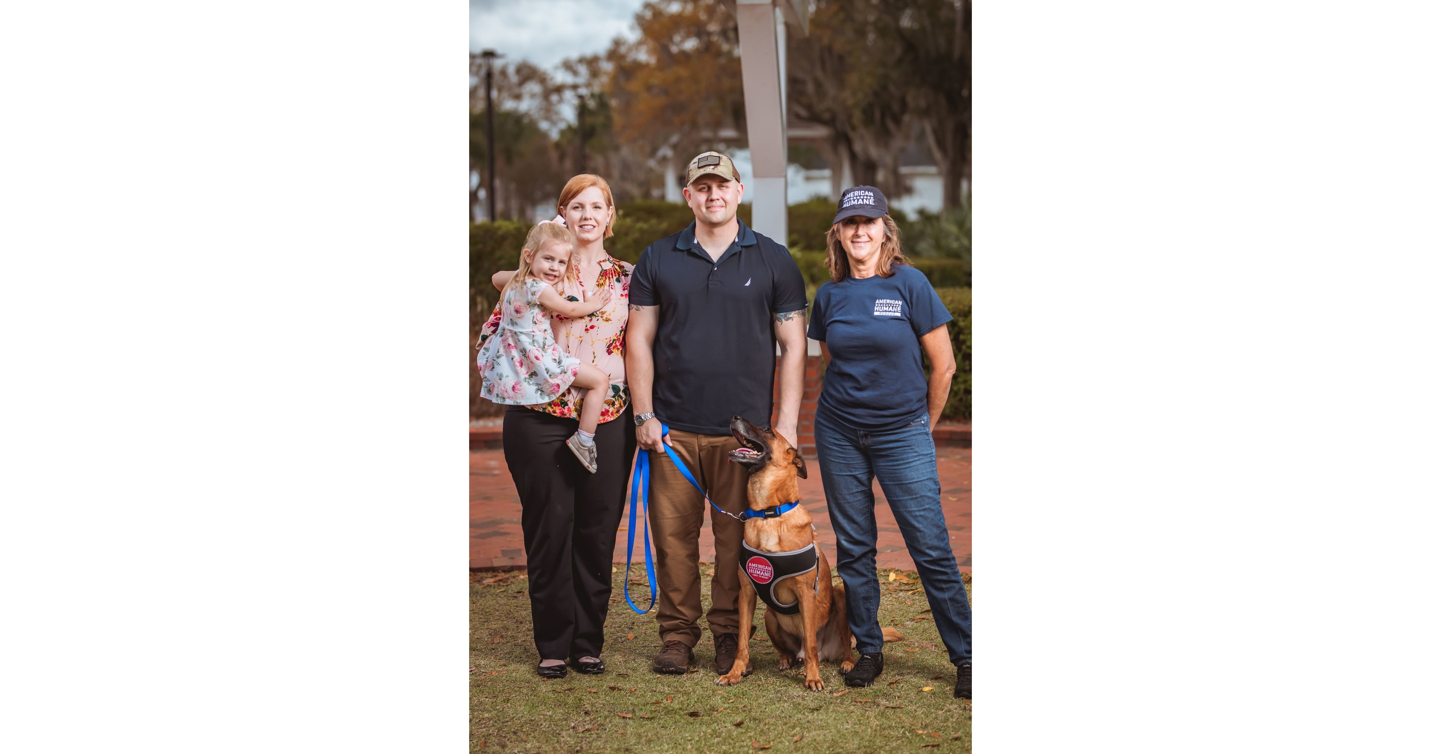 American Humane Reunites Florida Service Member with Military Working Dog