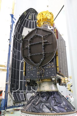 The SSL-built Nusantara Satu communications satellite is performing according to plan. Image courtesy of SSL. (CNW Group/Maxar Technologies Ltd.)