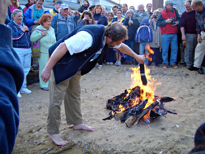 Celebrate the coming of spring at the Annapolis Oyster Roast & Sock Burning.