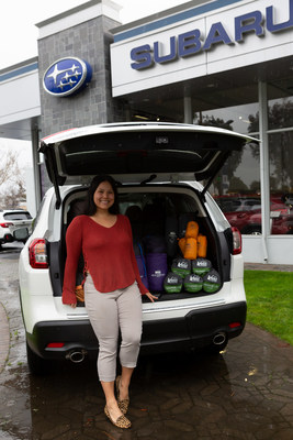Outdoor enthusiast and California resident rides off with all-new 2019 Subaru Ascent after winning Subaru sweepstakes featuring REI